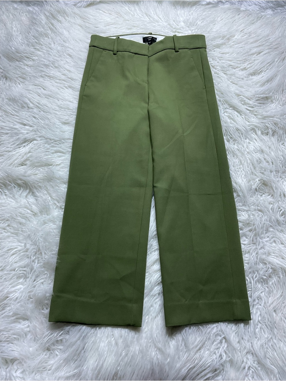 NWT J.Crew 365 Petite High-Rise Peyton Wide-Leg Pant in Four-Season Stretch